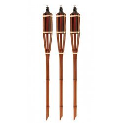 Garden Torches Bayonet 3 Pieces Bamboo