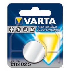 Varta Button cell battery CR 2025 Lithium professional 3 Volt