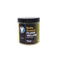 Vital Baits Nutty Crunch Fluor Yellow Pop-Ups