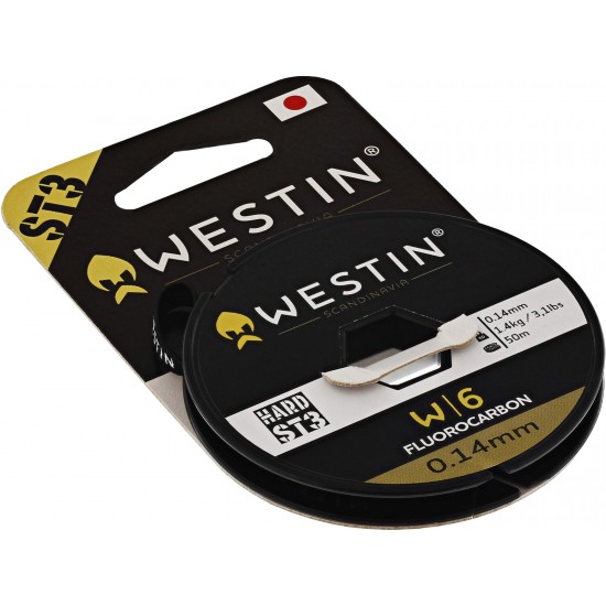 Westin W6 ST3 Fluorocarbon 20 m 1,20 mm klar