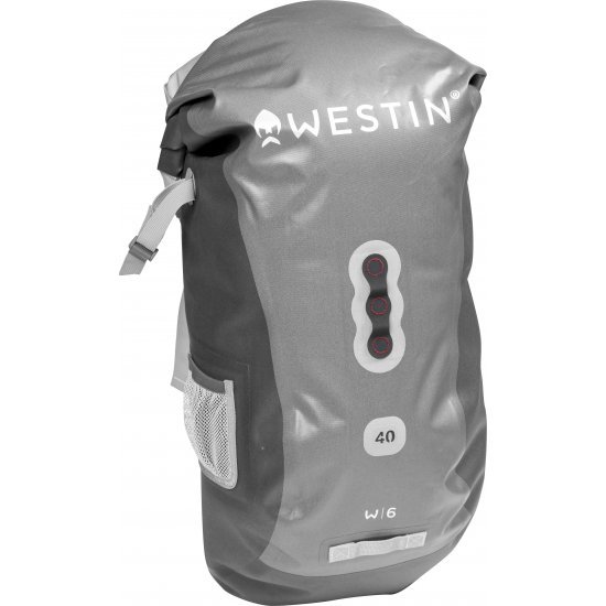 Westin W6 Rucksack mit Rollverschluss Silber/Grau 40L