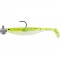 Westin ShadTeez Slim R N R 10 cm #4/0 7 g funkelnder Chartreuse