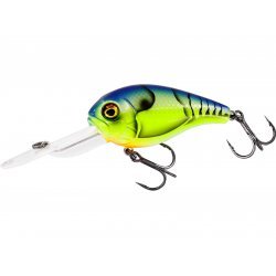 Westin MegaBite DR Crankbait 6 cm 19 g Floating Chartreuse Blue Craw