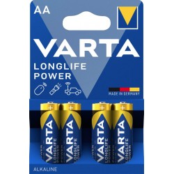 Varta 4906 AA Longlife Power Alkaline Blister 4 Stück