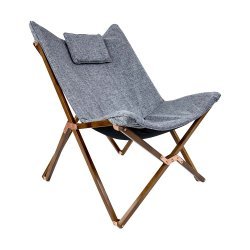 Bo-Camp Urban Outdoor Relax chair Bloomsbury M Polyester oxford Grey