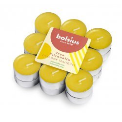 Bolsius Teelichter True Citronella Yellow