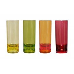 Gimex Color Line Schnapsglas Rainbow 40 ml 4 Stück
