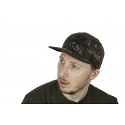 Snapback-Kappe mit flachem Schirm von Fox in Camo-Optik