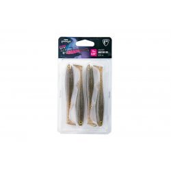 Fox Rage Slick Shad Ultra UV Motor Oil 11cm 4 Pieces