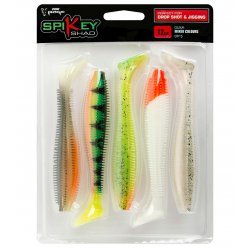 Fox Rage Spikey Shad Mixed Color Pack 12cm