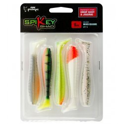 Fox Rage Spikey Shad Mixed Color Pack 9cm