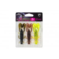 Fox Rage Critter 9cm UV Mixed Color Pack 3 Pieces