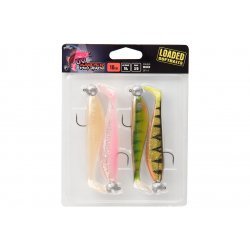 Fox Rage UV Zander Pro Loaded 12cm 4 Pieces