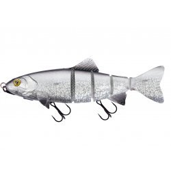 Fox Rage Replicant Realistic Trout Jointed Shallow UV Silver Bleak 18cm