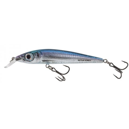 Salmo Rattlin Sting Suspending 9cm Holographic Blue